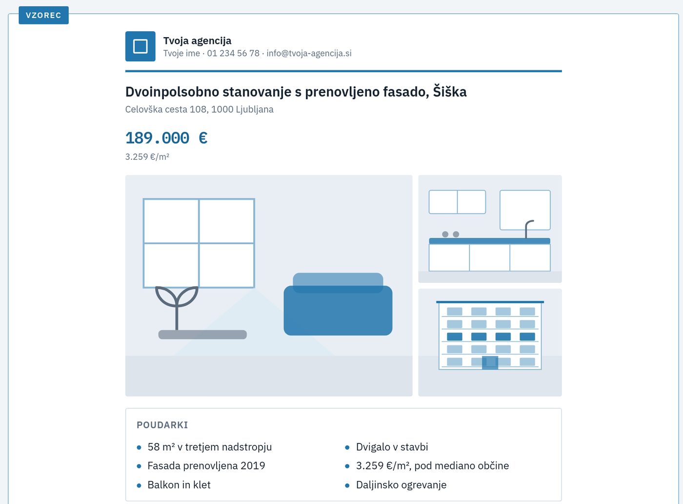 A listing put together by the listing creator